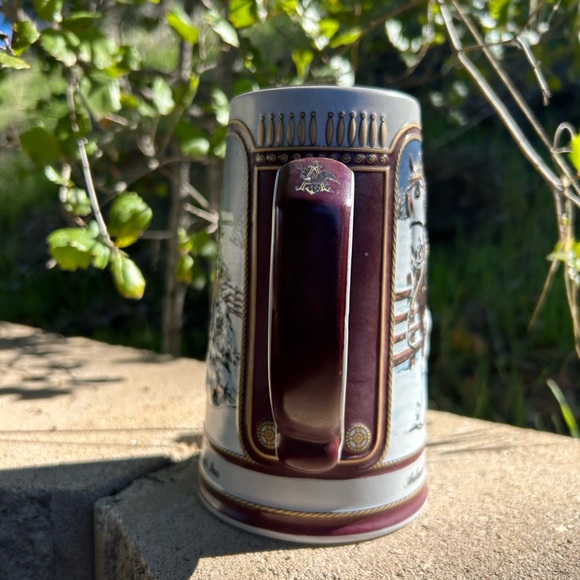 Budweiser 1989 Vintage Collector's Series Christmas Stein - Picture 9 of 9